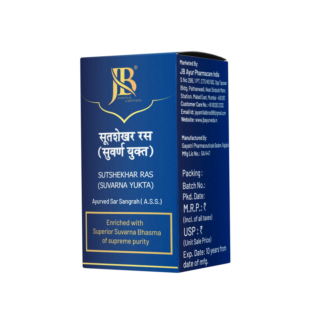 Sutsekhar Ras (Suvarna Yukta) – 30 TAB