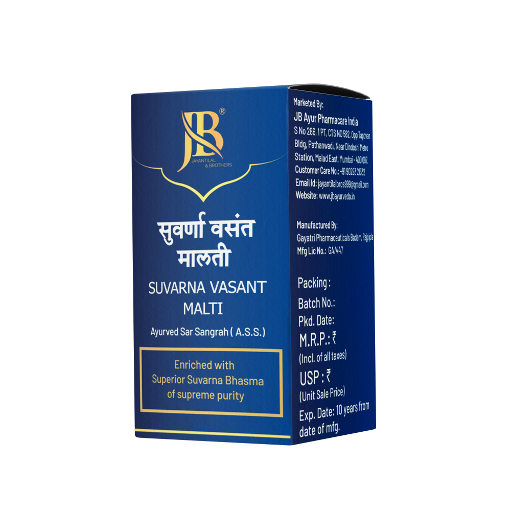 Suvarna Vasant Malati Ras – 30 TAB